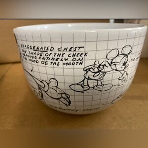 Disney Sketchbook Mickey Mouse oversize coffee mug - Brand new!!!
